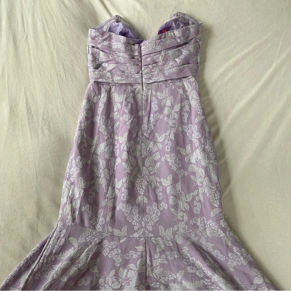 BHLDN Monique Lhuillier lilac Jenner Dress Wedding Guest Dress - Picture 5 of 6